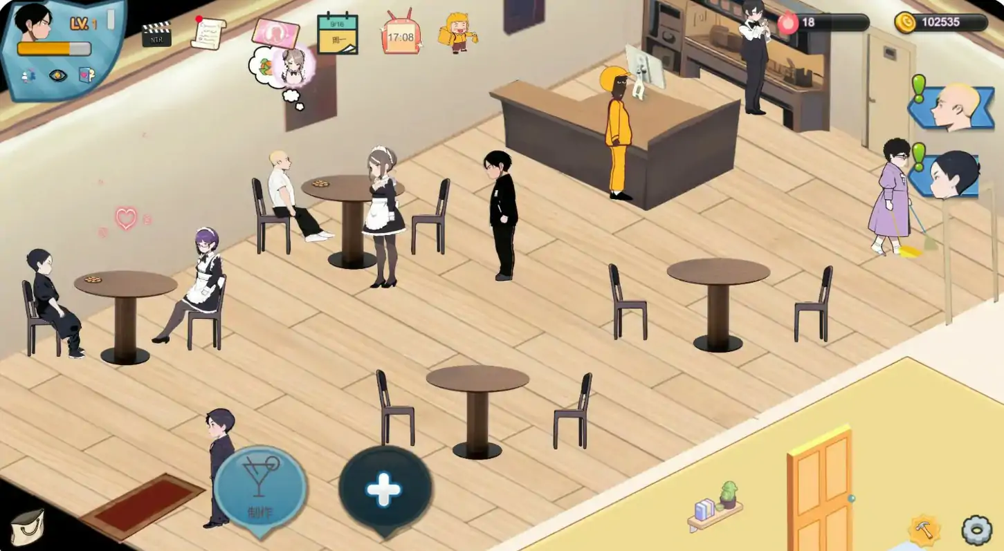 图片[3]-【国产SLG/2D/动态/经营】黑山恋爱咖啡厅V3.6.3 官方中文版-春日ACG