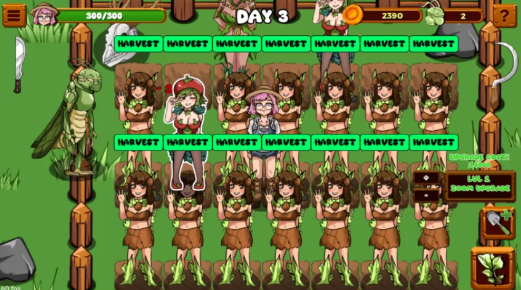 图片[2]-【SLG/动态/h版植物大战僵尸】Harvest Girls Garden Assault 安卓+PC-春日ACG